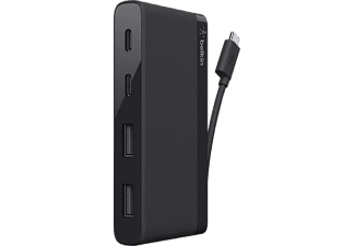 Belkin 4-poorts USB-C mini-hub usb-hub Belkin 4-poorts USB-C mini-hub usb-hub