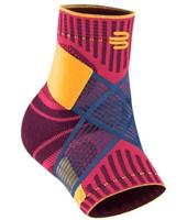 Bauerfeind Sports Ankle Support Enkelbrace - XS - Links - Roze - thumbnail