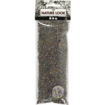 Creativ Company Gedroogde bloemen, lavendel, ca. 15 gr, 15 gr, lavendelblauw, 1 doos