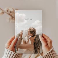 Notitieboekje bedrukken - Blanco binnenwerk - 17 x 19 cm - Hardcover - thumbnail