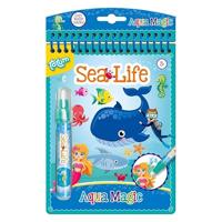 Totum aqua magic sealife water kleurboek - thumbnail