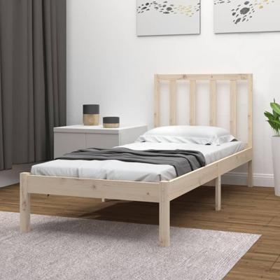 Bedframe massief grenenhout 90x190 cm