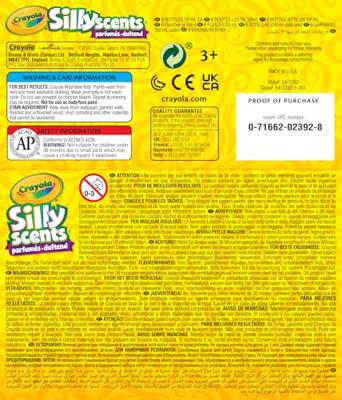 Crayola Silly Scents uitwasbare verf met geur junior 6 delig Crayola Silly Scents uitwasbare verf met geur junior 6 delig