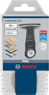 Bosch Accessoires PRO PAII 65 APB Multitool zaagblad | 65 x 55 mm | 10 stuks - 2608669132 Bosch Accessoires PRO PAII 65 APB Multitool zaagblad | 65 x 55 mm | 10 stuks - 2608669132