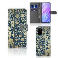 Samsung Galaxy S20 Plus Hoesje Beige Flowers - thumbnail