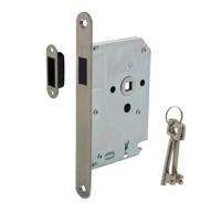 Intersteel magneet klavier dag en nachtslot met RVS voorplaat - thumbnail