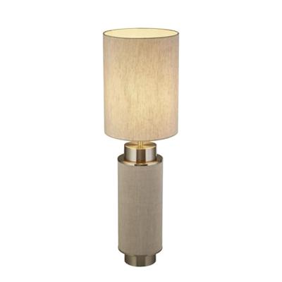 Searchlight TafellampFlask 72cm nikkel met vintage zand - EU59041SN