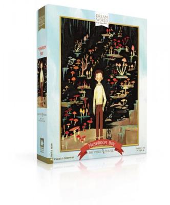 New York Puzzle Company Paddenstoelenjongen - 500 stukjes New York Puzzle Company Paddenstoelenjongen - 500 stukjes