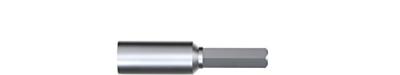 Wiha 70444050 Micro-dopsleutelinzet 30 mm buitenzeskant 4 mm 5.0 mm - 40660