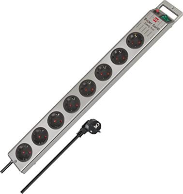 Brennenstuhl Stekkerdoos SuperSolid Line | 8 voudig | 1153340118 - 1153340118