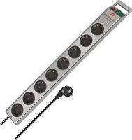 Brennenstuhl 1153340118 Stekkerdoos met schakelaar 8-voudig Zilver Randaarde stekker 1 stuk(s) - thumbnail