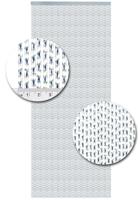 Vliegengordijn Kunststof Lucca Blauw - 92cm x 210cm - thumbnail