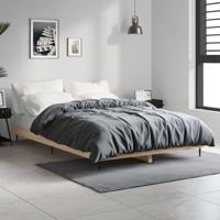 Bedframe zonder matras hout sonoma eikenkleurig 120x190 cm - thumbnail