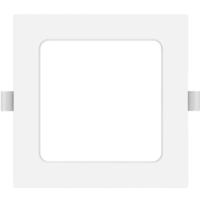 LED Downlight Pro Vierkant 6W - Koud Wit 6500K - Mat Wit - Kunststof - 120mm - thumbnail