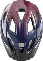 Abus helm aduro 3.0 led purple waves l 58-62cm - thumbnail