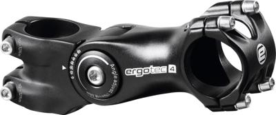 Ergotec Stuurpen octopus 2 ahead verstelbaar ø28,6 / 125 / 31,8 mm - zwart