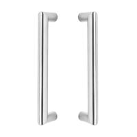 Intersteel Deurgrepen per paar recht-90° 630x80x30 HoH 600mm - RVS - thumbnail