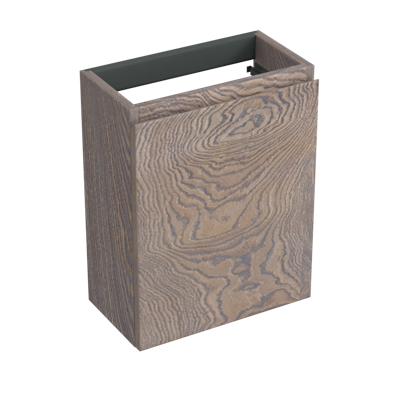 Fonteinkast Forzalaqua Siena 39.5x21.5x50 Cm 1 Deur Links Eiken Silver Grey Fonteinkast Forzalaqua Siena 39.5x21.5x50 Cm 1 Deur Links Eiken Silver Grey