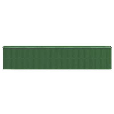 Tuinschuur 192x1021x223 cm gegalvaniseerd staal groen