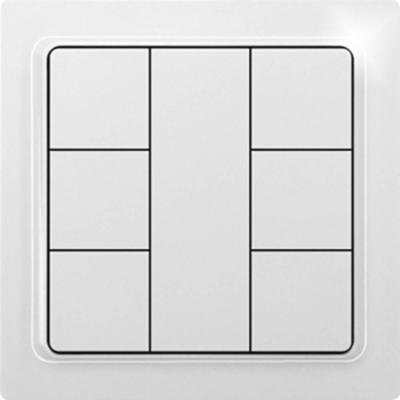 Eltako F6T55EB-pg Toets Draadloos 6-kanaals Opbouw (op muur) Bereik max. (in het vrije veld) 30 m