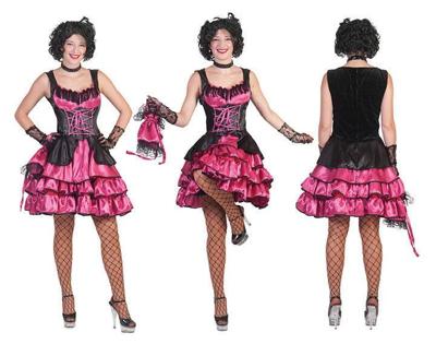 Can Can Saloon jurk pink