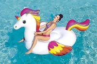 Bestway Opblaasbare Eenhoorn Figuur met Handvatten 224x164 cm Strand en Zwembad 41113 - thumbnail