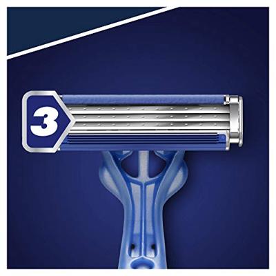 Gillette Gillette Blue3 Smooth Wegwerpscheermesjes Voor Mannen - 12 stuks