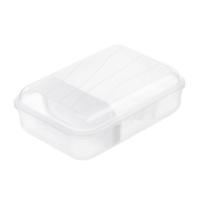 Rotho fun lunchbox met verdeelschotje 0.9l transparant - thumbnail
