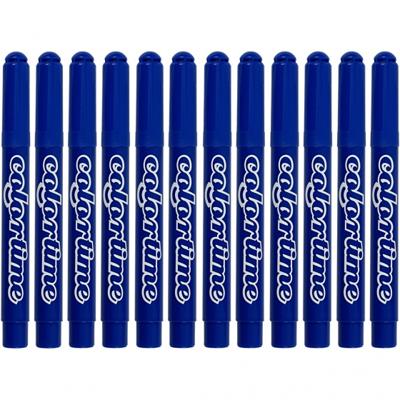 Creativ Company Blauwe jumbo stiften, 12st.