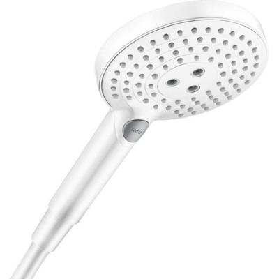 Handdouche HansGrohe Raindance Select S AirPower 120 3jet Mat Wit Handdouche HansGrohe Raindance Select S AirPower 120 3jet Mat Wit
