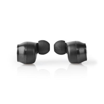 Nedis premium True Wireless Stereo in-ear Bluetooth earphones met microfoon en opbergcase - USB-C / zwart