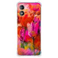 Back Cover Motorola Moto E13 Tulips - thumbnail