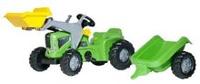 Rolly Toys traptractor RollyKiddy Futura groen/zwart - thumbnail