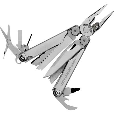 Leatherman WAVE Plus LTG832524 Multitool Aantal functies 18 Grijs