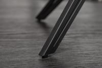 Draaibare design stoel EUPHORIA donkergroen fluweel met armleuning metalen frame zwart - 40261 - thumbnail