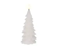 Lumineo ledkaars kerstboom 19.3cm wit - thumbnail
