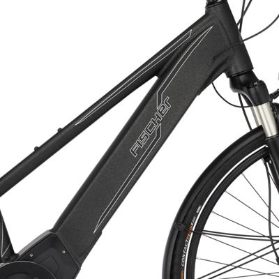 Fischer Viator 6.0i D 49cm Trekking Elektrische Fiets - Grijs Fischer Viator 6.0i D 49cm Trekking Elektrische Fiets - Grijs