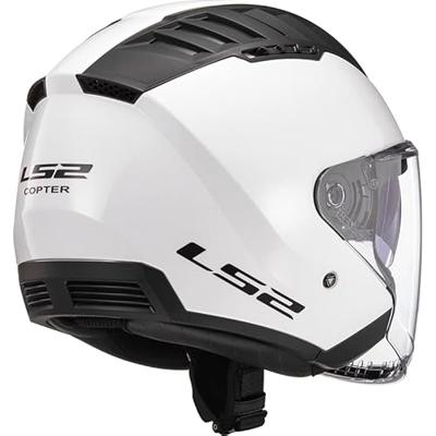 LS2 "of600 copter ii solid" jethelm helmet copter ii soli white gr. m