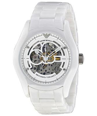 Horlogeband Armani AR1415 Keramiek Wit 22mm