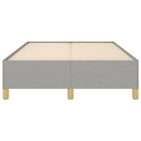 Bedframe zonder matras 120x200 cm stof lichtgrijs - thumbnail