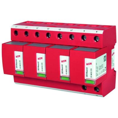 DEHN 951400 DV M TNS 255 Overspanningsveilige afleider Overspanningsbeveiliging voor: Verdeelkast 100 kA 1 stuk(s) DEHN 951400 DV M TNS 255 Overspanningsveilige afleider Overspanningsbeveiliging voor: Verdeelkast 100 kA 1 stuk(s)
