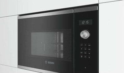 Bosch Serie 6 BEL554MB0 magnetron Ingebouwd Combinatiemagnetron 25 l 900 W Zwart, Roestvrijstaal