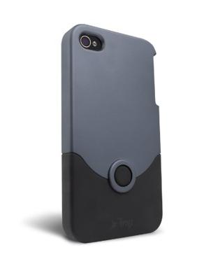iFrogz beschermend polycarbonaat hoesje voor iPhone 4 zwart/grijs