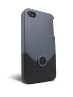 iFrogz beschermend polycarbonaat hoesje voor iPhone 4 zwart/grijs - thumbnail