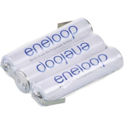 Panasonic eneloop Reihe F1x3 Accupack Aantal cellen: 3 Batterijgrootte: AAA (potlood) Z-soldeerlip NiMH 3.6 V 750 mAh Panasonic eneloop Reihe F1x3 Accupack Aantal cellen: 3 Batterijgrootte: AAA (potlood) Z-soldeerlip NiMH 3.6 V 750 mAh