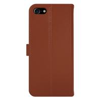 Valenta Gel Skin Apple iPhone SE 2022 / SE 2020 / 8 / 7 Book Case Leer Bruin - thumbnail