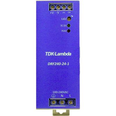 TDK-Lambda DRF240-24-1/HL DIN-rail netvoeding 24 V/DC 240 W Aantal uitgangen: 1 x Inhoud: 1 stuk(s) TDK-Lambda DRF240-24-1/HL DIN-rail netvoeding 24 V/DC 240 W Aantal uitgangen: 1 x Inhoud: 1 stuk(s)