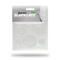 SlapKlatz Pro Refillz - Clear 12 gel pads in verschillende maten - thumbnail