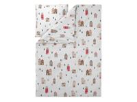 LIVARNO Dekbedovertrek 140 x 200 cm (Huisjes) - thumbnail