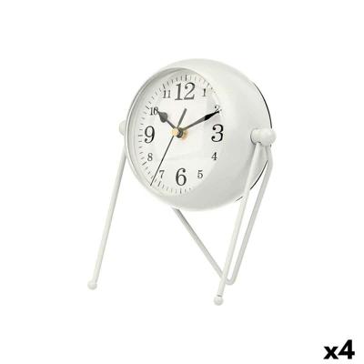 Tafelklok Gift Decor Wit (4 Stuks) - thumbnail